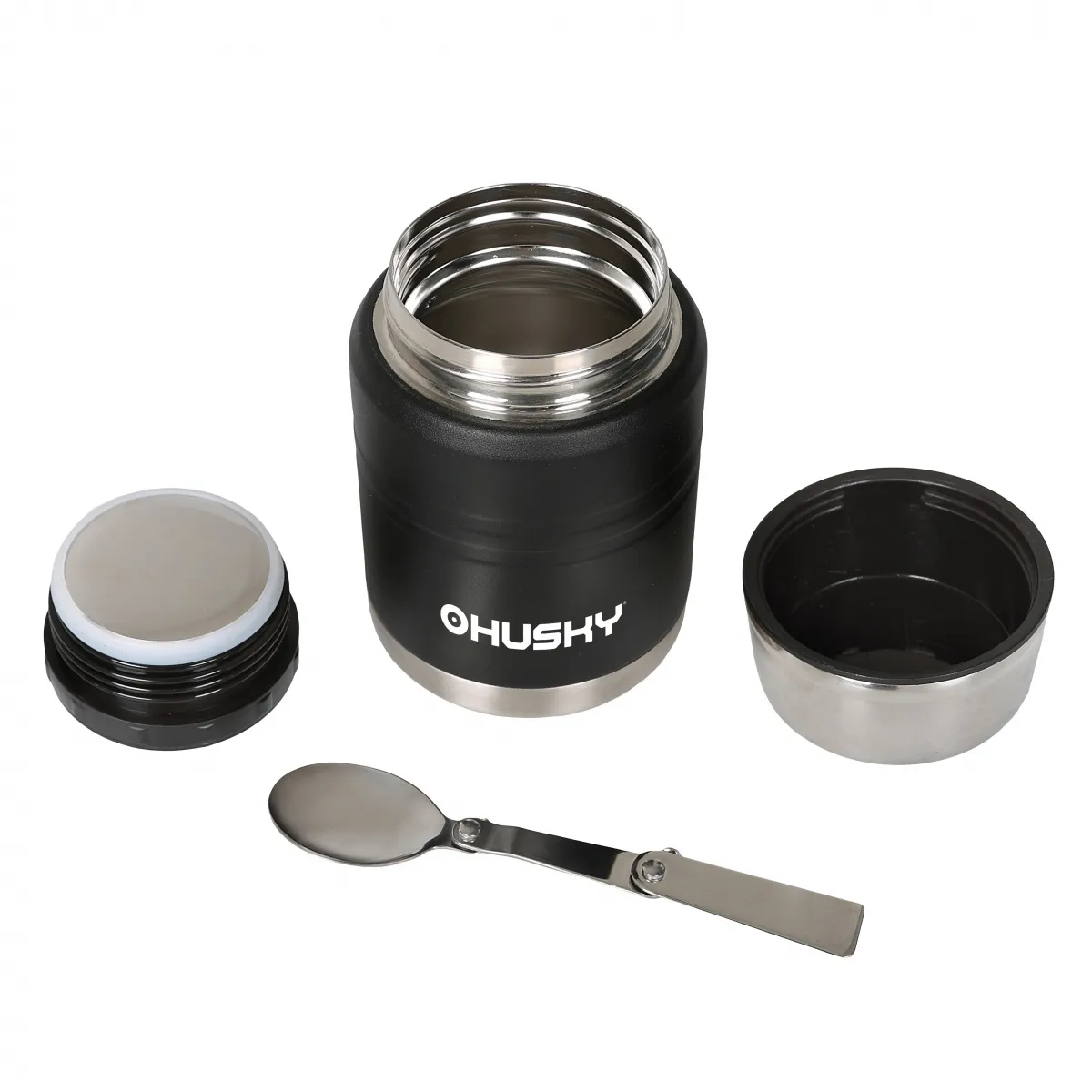 Husky Maze 750ml food jar i 3 dele