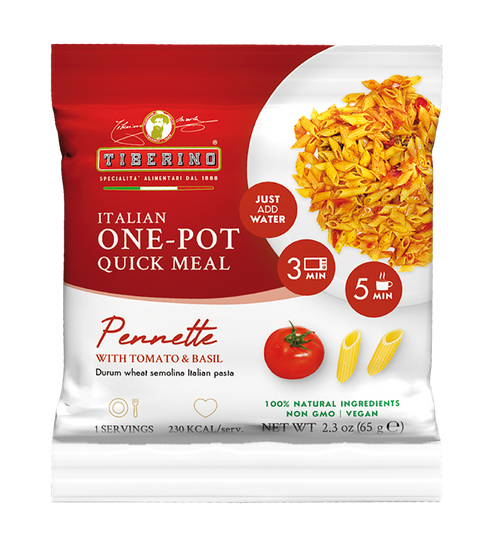 Tiberino Quick Penne med tomatsauce frysetørret