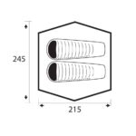Trimm footprint-Pioneer-tegning Trimm footprint-Pioneer-tegning