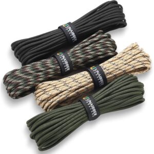 Paracord 10m 4mm 4 farver