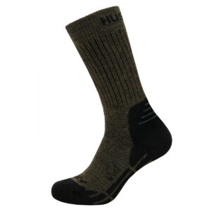 Husky all-wool khaki vandresokker