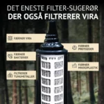 Straw VIRA vandfiltrering Straw VIRA vandfiltrering