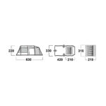 Husky Caravan-17-dimensioner Husky Caravan-17-dimensioner